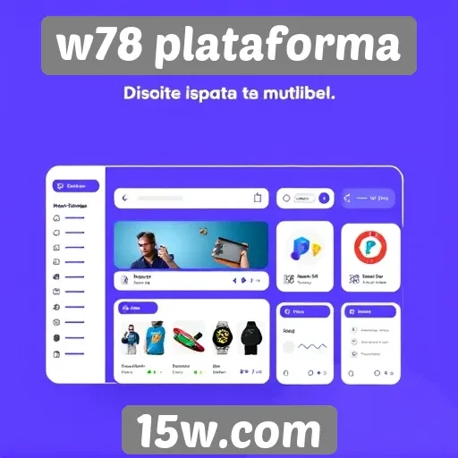 interface intuitiva do w78 plataforma atrai novos usuários